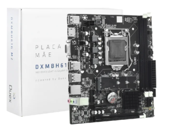 Placa Mae Duex Dxmbh61s M2 LGA 1155 (intel) DDR3