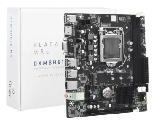 Placa Mae Duex Dxmbh61s M2 LGA 1155 (intel) DDR3