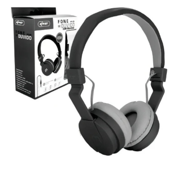 Fone Com Microfone Knup Kp-428 Preto