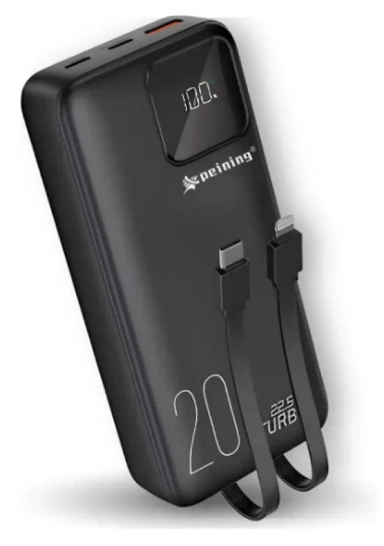 Carregador Port�til Power Bank Peining 20000mah Turbo 22.5w