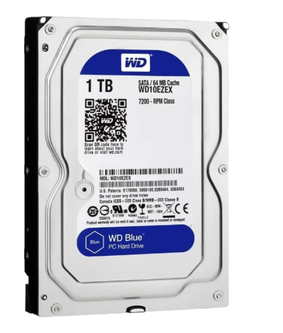 HD WD 1TB Caviar Blue, 7200 RPM, Cach� 64MB, 3.5, SATA III - WD10EZEX