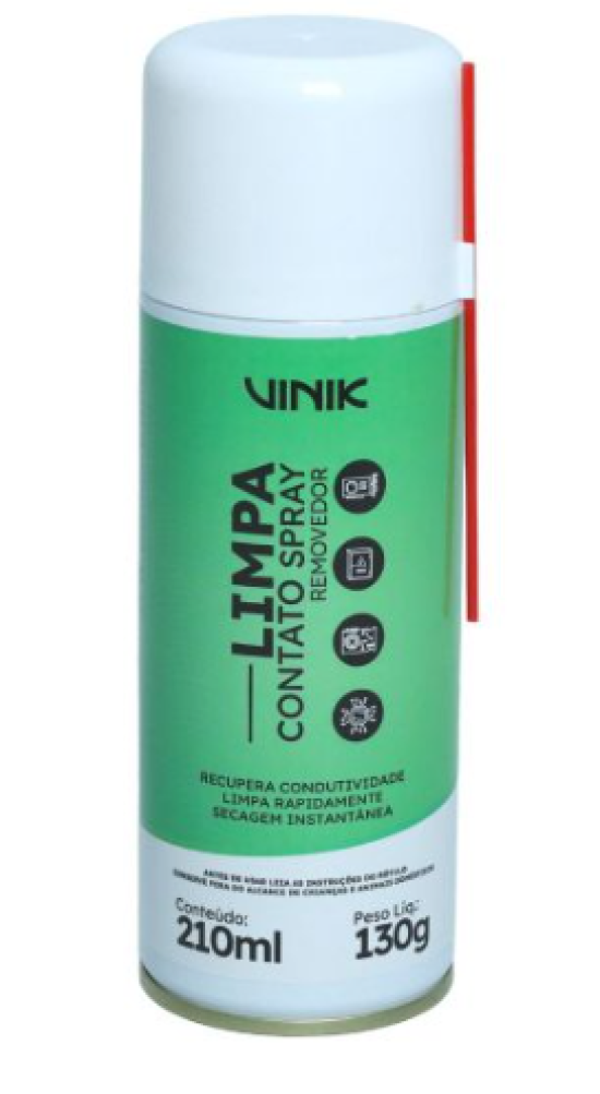 Limpa Contato Profissional Spray Vinik - 130G/210Ml
