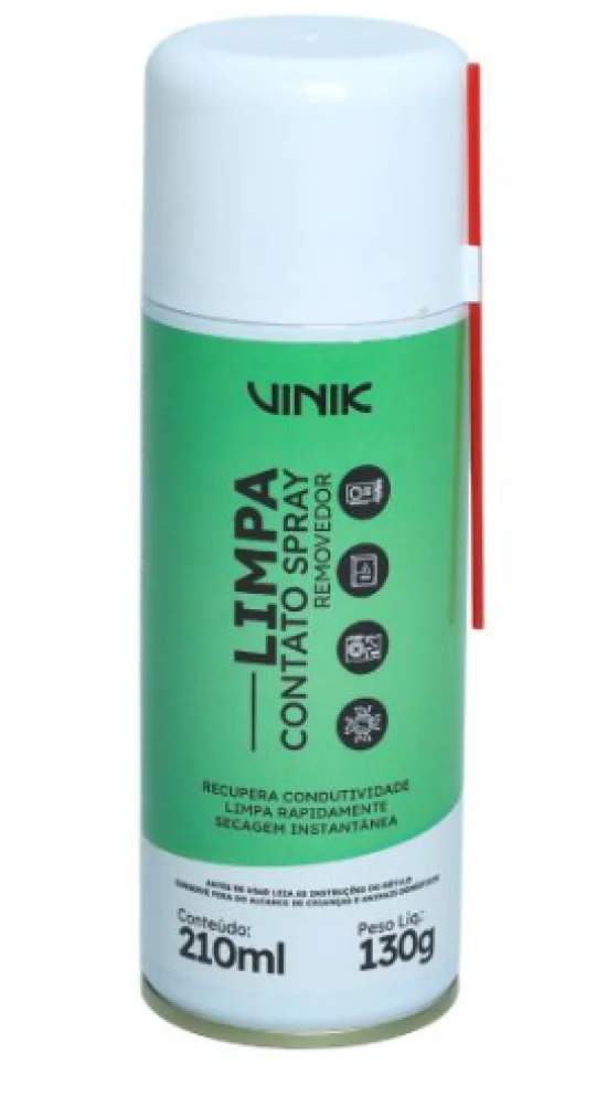 Limpa Contato Profissional Spray Vinik - 130G/210Ml