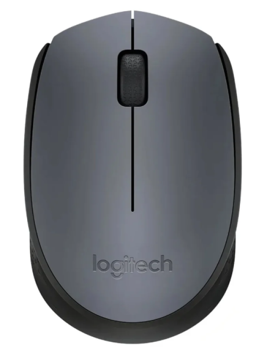Mouse Wireless Logitech M170 Cinza 910-007597