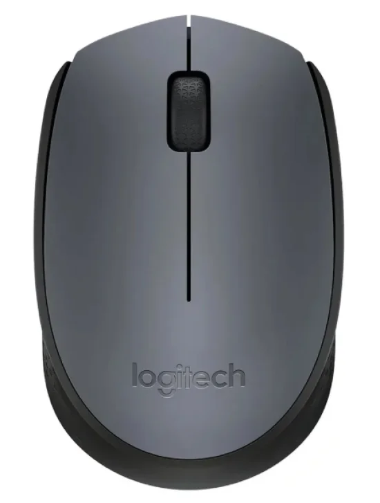Mouse Wireless Logitech M170 Cinza 910-007597
