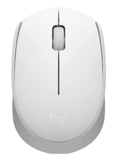 Mouse Sem Fio Logitech M170, Wireless, Branco - 910-006864