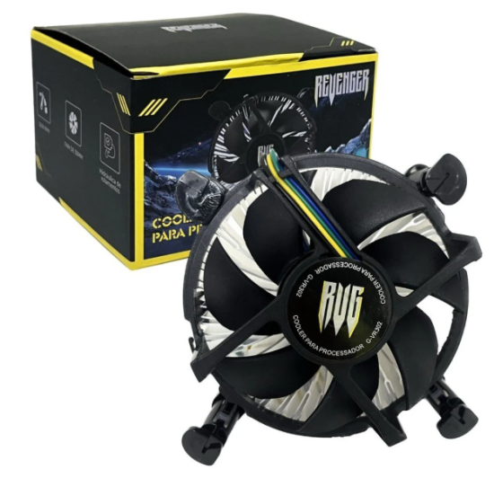 Cooler Para Processador Intel Cpu G-vr302 - Revenge