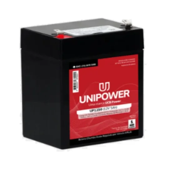 Bateria Unipower 12V 5,0AH (UP1250)
