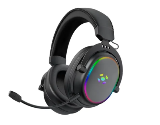 Headset Gamer Sem Fio Fortrek Win Air, Driver 50mm, 2.4GHz, Bluetooth, P3, PC, PS4, PS5, Xbox Series, Switch, Mobile, Preto - 86951