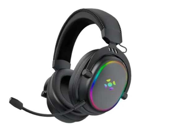 Headset Gamer Sem Fio Fortrek Win Air, Driver 50mm, 2.4GHz, Bluetooth, P3, PC, PS4, PS5, Xbox Series, Switch, Mobile, Preto - 86951