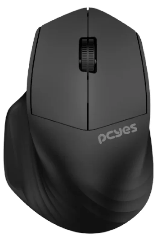 Mouse Sem Fio Pcyes Dash Lite Black 1600Dpi Silent Click Pmdv2Bk