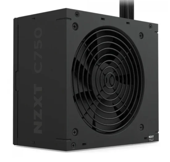 Fonte Nzxt C750 Bronze, 750w, 80 Plus Bronze, Pfc Ativo, Atx 3.1, Preto, Pa-7b3bb-us
