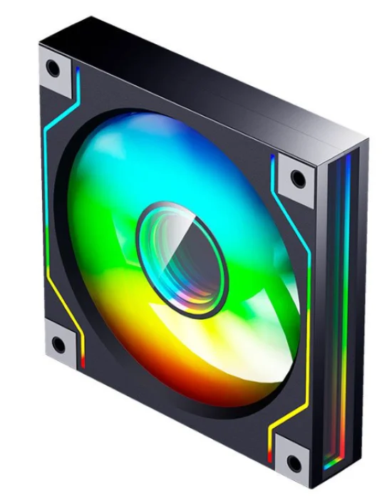 Ventoinha Aigo Darkflash DM20, ARGB, 120mm, Preto, DM20-ARGB-BK