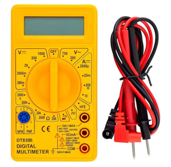 Mult�metro Digital Profissional Port�til DT-830