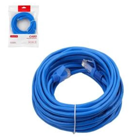 Cabo de Rede CAT6 15 Metros MCB-1015 TOMATE