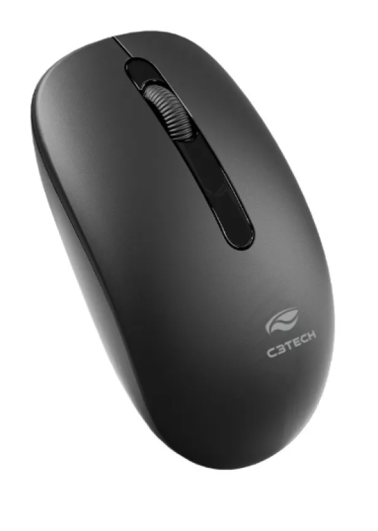 Mouse Wireless 1200 Dpi Preto M-w15 C3 Tech