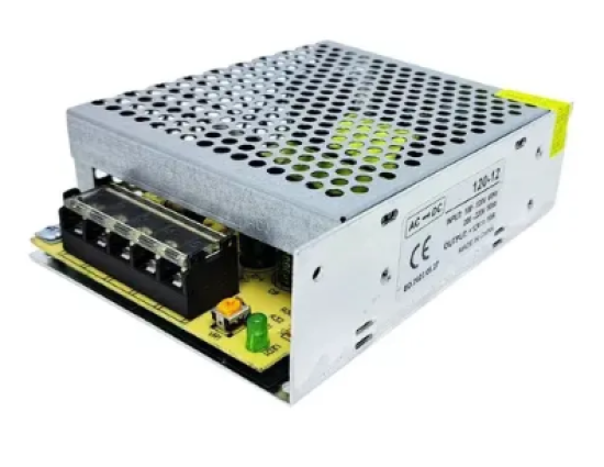Fonte Chaveada Power Supply 12V 10A 120W Bivolt Com Prote��o