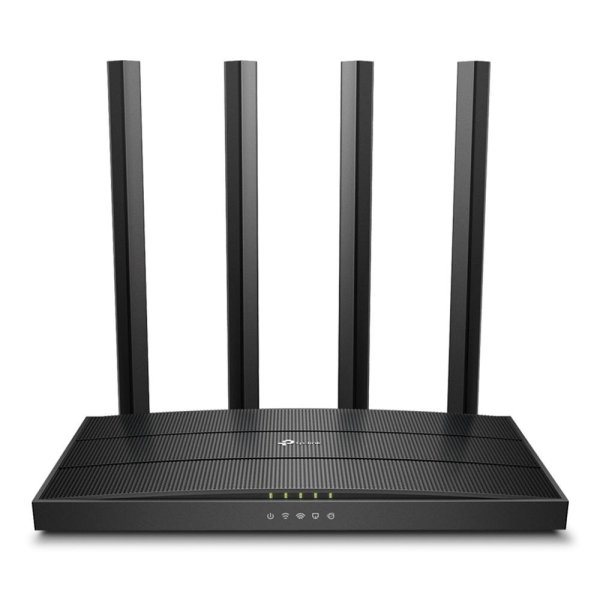 Roteador TP-Link Archer C6 V4, AC1300, MU-MIMO, Wireless Dual Band, 4x Antenas, Portas 4x Gigabit (1x WAN, 4x LAN)