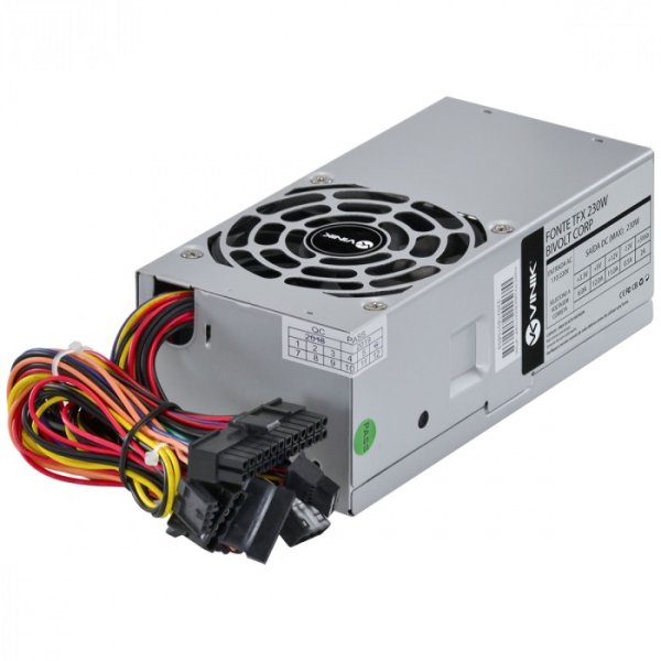 Fonte Para Gabinete Slim TFX 230W REAL Bivolt Corp - VFT230