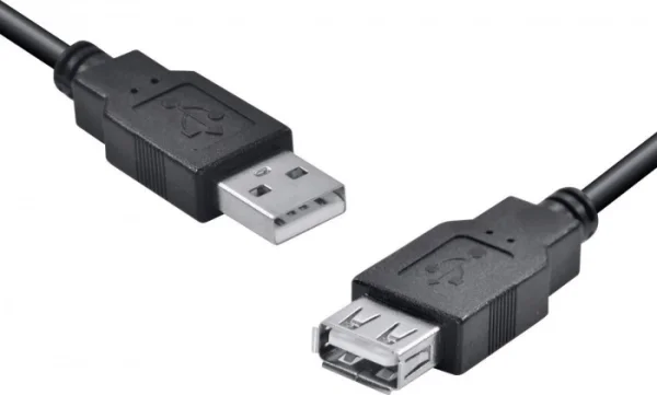 Cabo USB A Macho X USB A Femea 2.0 - 3M Extensor - UAMAF-3
