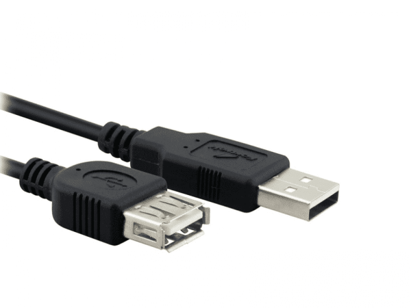 Cabo Extensor USB 2.0 A Macho x A Femea 1,5 Metros