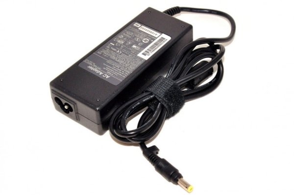 Fonte Carregador Para Notebook Hp Antigos 18 5v 3 5a Plug Amarelo