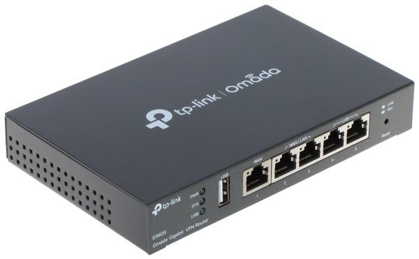 Roteador Tp-Link Omada Multi-Wan Vpn Gigabit TL-ER605 SMB