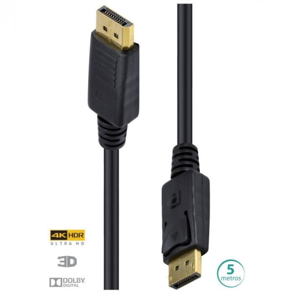 Cabo DisplayPort 1.3V 120HZ 5M - DP13-5