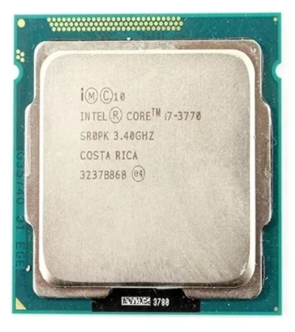 Processador Gamer Intel Core I7-3770 Cm8063701211600 De 4 Ncleos E 3.4ghz De Frequncia Com Grfica Integrada