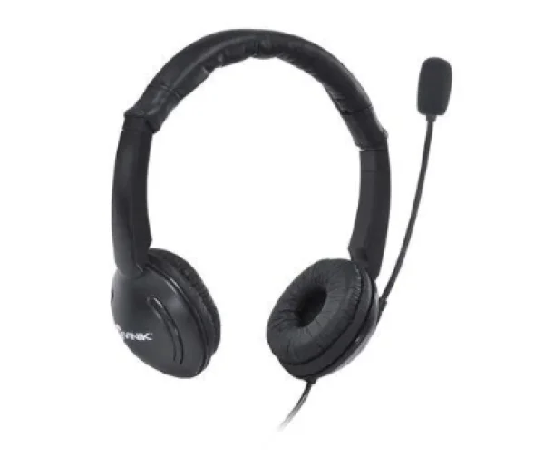 Headset Vinik Vk390, Com Fio, USB, Com Microfone, Preto