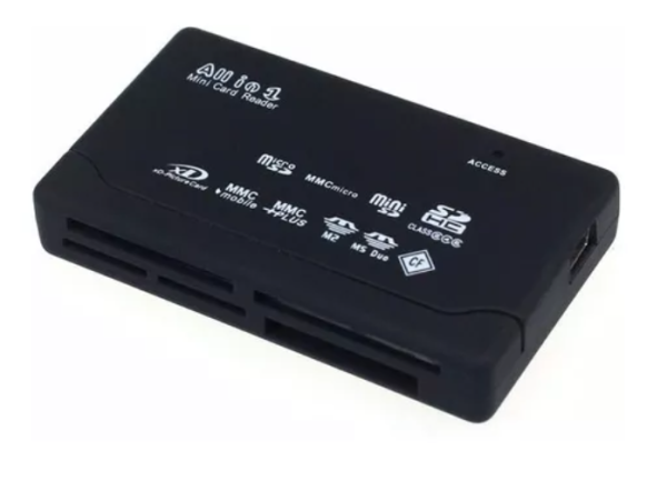 Leitor De Cart�o Multi  SD SDHC MS CF TF MMC USB
