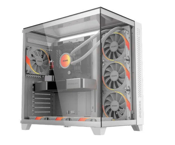 Gabinete Gamer Forcefield Max White Ghost - Gffmaxwg - Branco