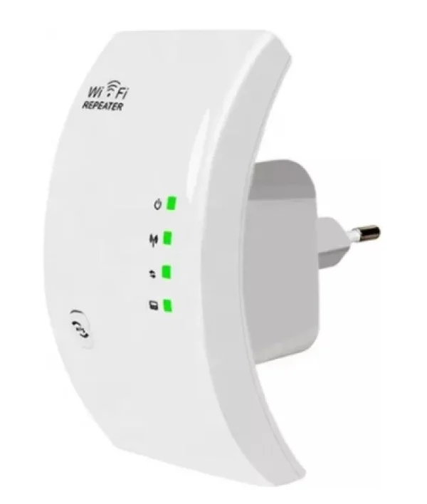 Repetidor de Sinal Wifi Amplificador Wireless com Botão WPS