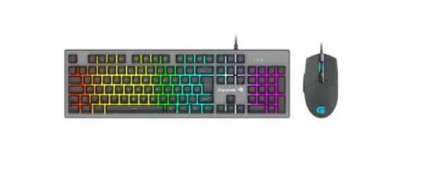 Kit Gamer Fortrek Ranger Teclado Semi-Mecânico ABNT2 Iluminado + Mouse Gamer 6400 Dpi - RANGER