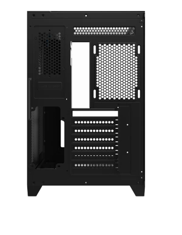 Gabinete Gamer FORCEFIELD MAX BLACK VULCAN - GFFMAXBV