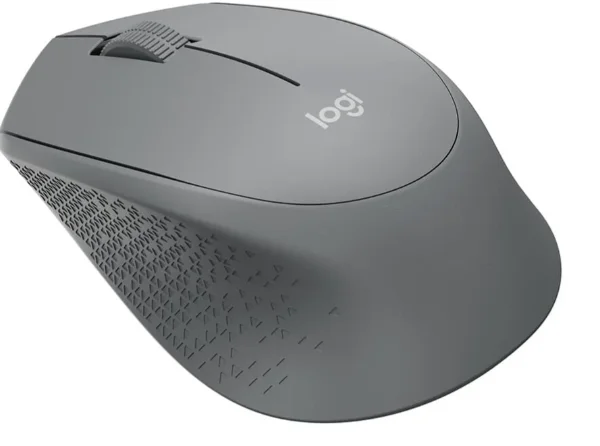 Mouse sem fio Logitech M280 com Conexão USB e Pilha Inclusa, Cinza - 910-004285