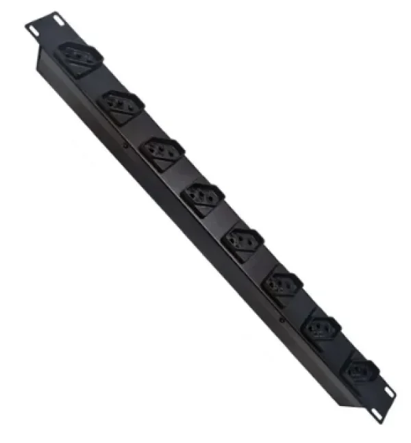 Rgua 8 Tomadas Rack 19 Polegadas Em Bloco