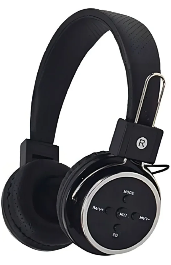 Headphone Sem Fio Knup Kp-367, Bluetooth, At 10M, Haste ajustvel, Preto
