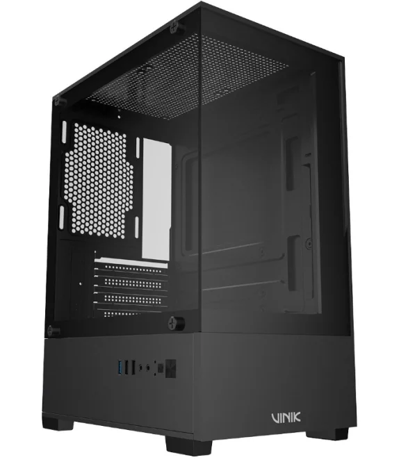 Gabinete Gamer Vinik G-Shield Vidro Temperado - GGGSBKV2