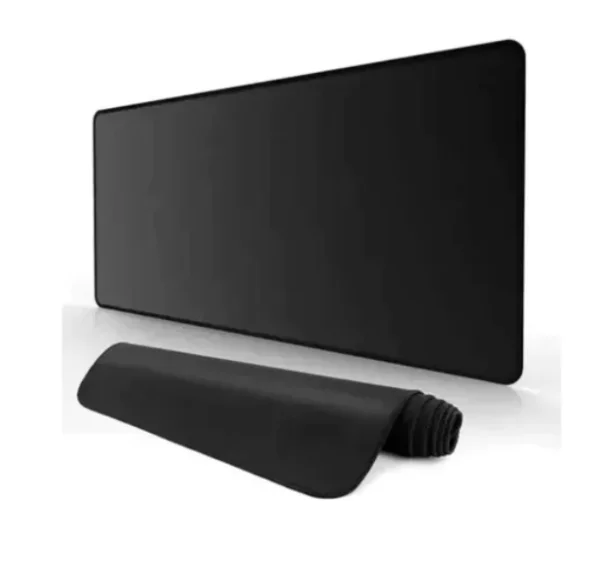 Mouse Pad Gamer Grande 780x300mm Preto Borda Costurada SP001R