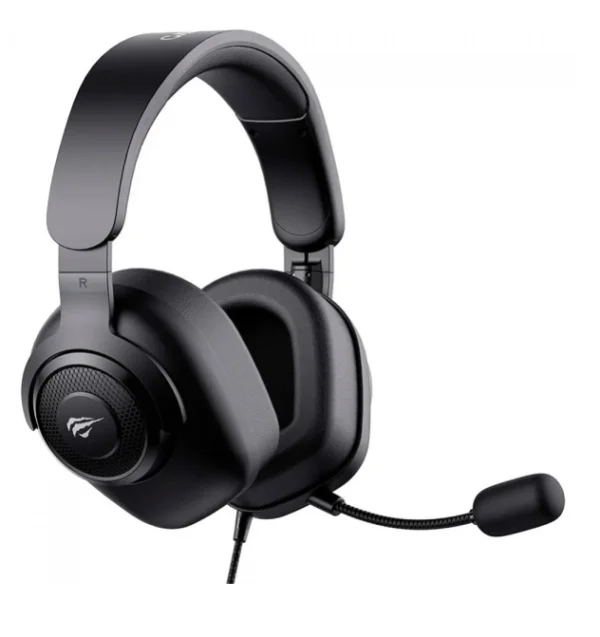 Headset Gamer Havit H2230D, P3, Drivers de 50mm, Microfone Destacvel, Preto, H2230D-BLK