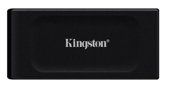 SSD Externo Kingston XS1000, 1TB, USB 3.2 Gen 2x2, Porttil, Leitura: 1050 MB/s, Gravao: 1050 MB/s, Preto - SXS1000/1000G