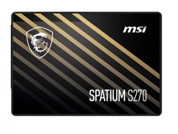 SSD MSI Spatium S270, 480GB, Sata III, Leitura 500Mbs e Grava��o 450Mbs, S78-440E350-P83