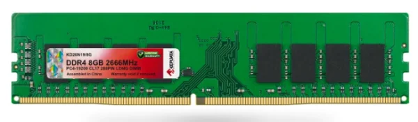 Mem�ria Keepdata, 8GB, 2666MHz, DDR4, Para Desktop - KD26N19/8G