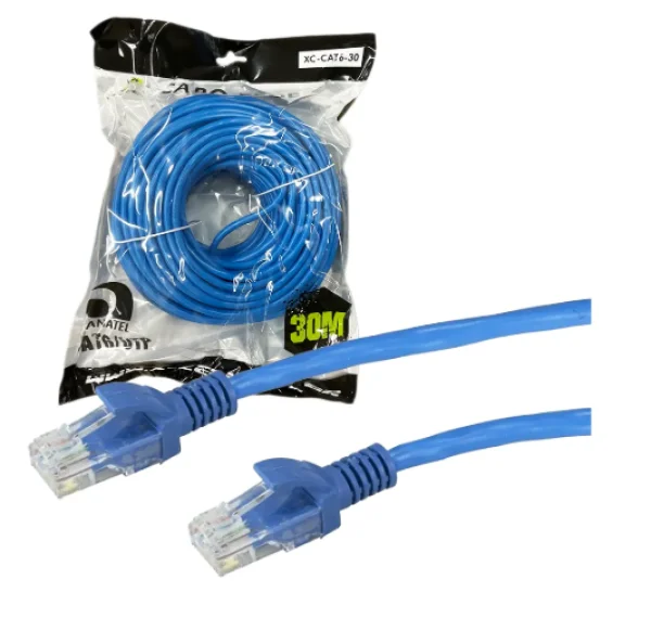 Cabo Rede Patch Cat6 X-Cell XC-CAT6-30 30MT