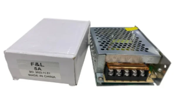 FONTE ALIMENTA��O CHAVEADA 120W-12V-5A BIVOLT REF. HC FM-02