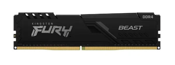 Mem�ria RAM Kingston Fury Beast, 16GB, 3200MHz, DDR4, CL16, Preto - KF432C16BB1/16
