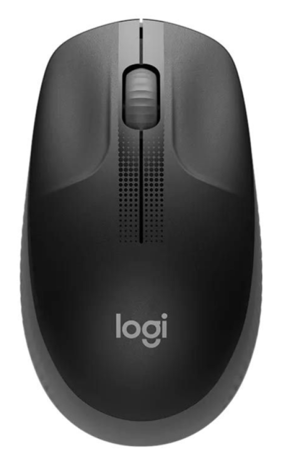 Mouse Logitech M190 Wireless 1000dpi Preto/Cinza, 910-005902