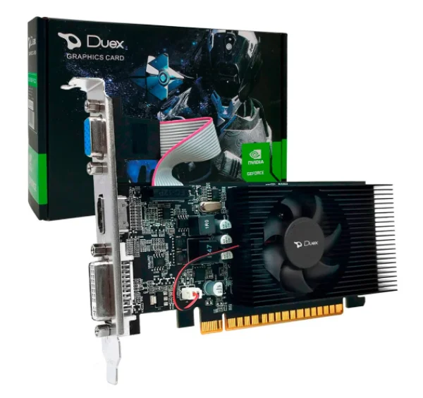 Placa De V�deo Vx Pro Duex GT 210 GeForce 1GB, DDR3, 64 Bits, Low Profile, VGA/HDMI/DVI - G210LP-1GD3