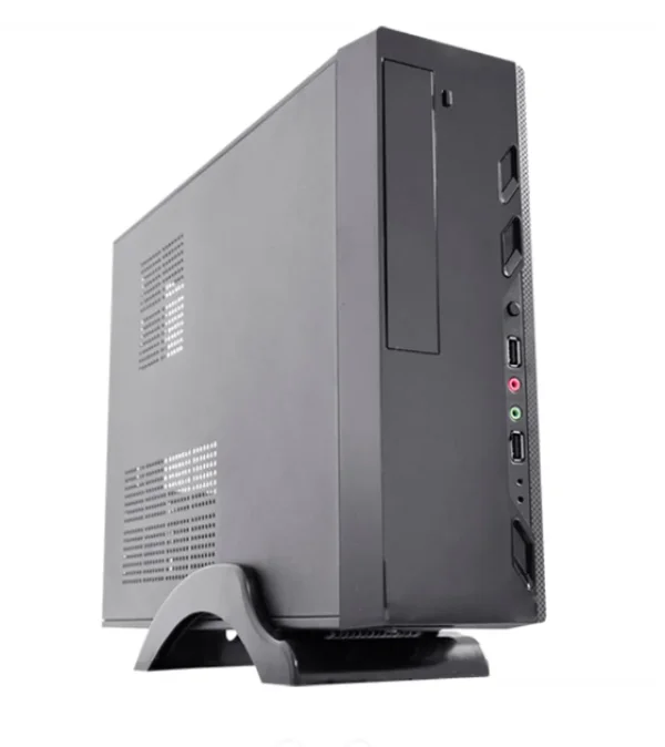 Gabinete Slim K-Mex Gm-07t7, Micro Atx, Com Fonte 200W E Cabo, Preto
